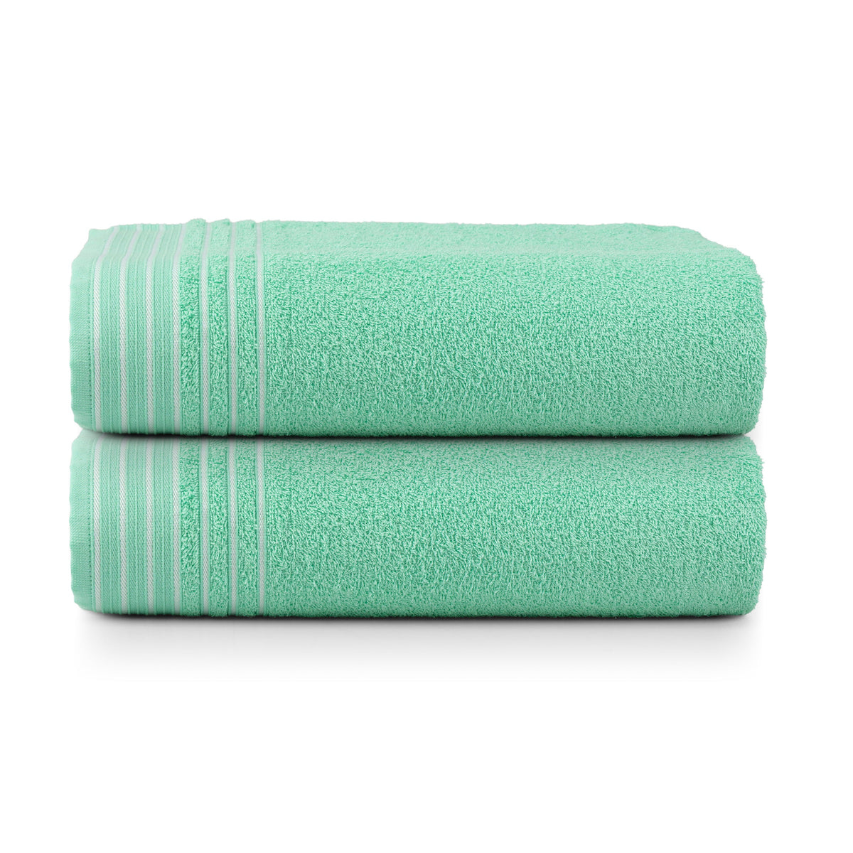 Set of 2 Kalistra Oversized Bath Towels 30" x 59" – 100% Cotton, 340 GSM