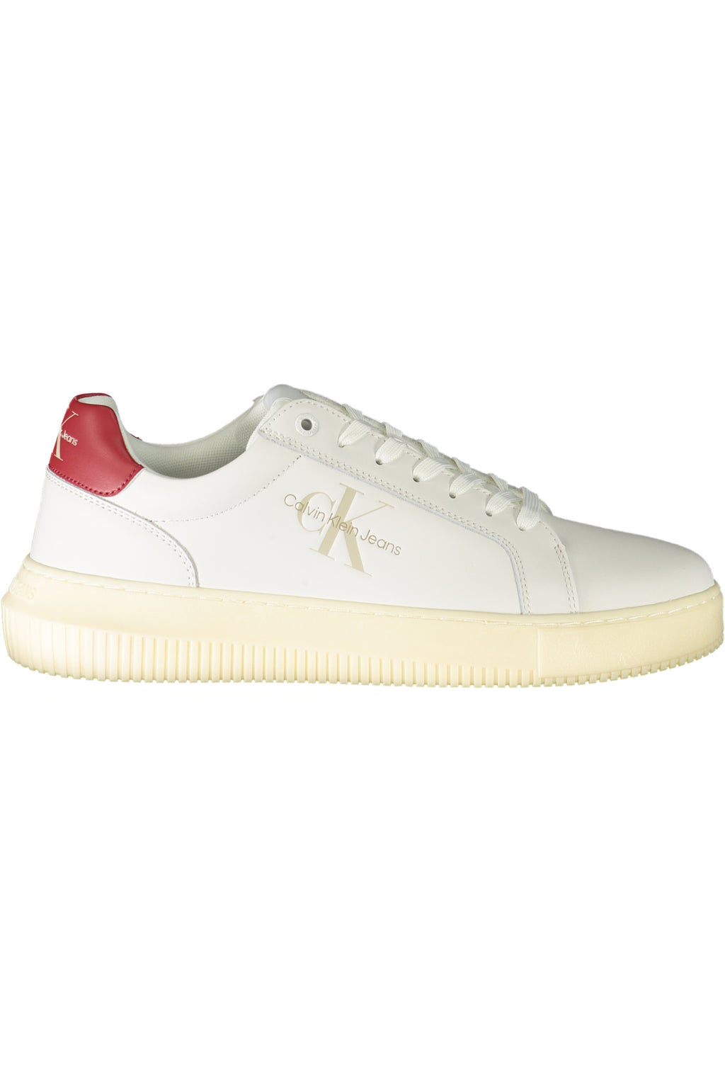 CALVIN KLEIN WHITE MEN'S SPORTS SHOES