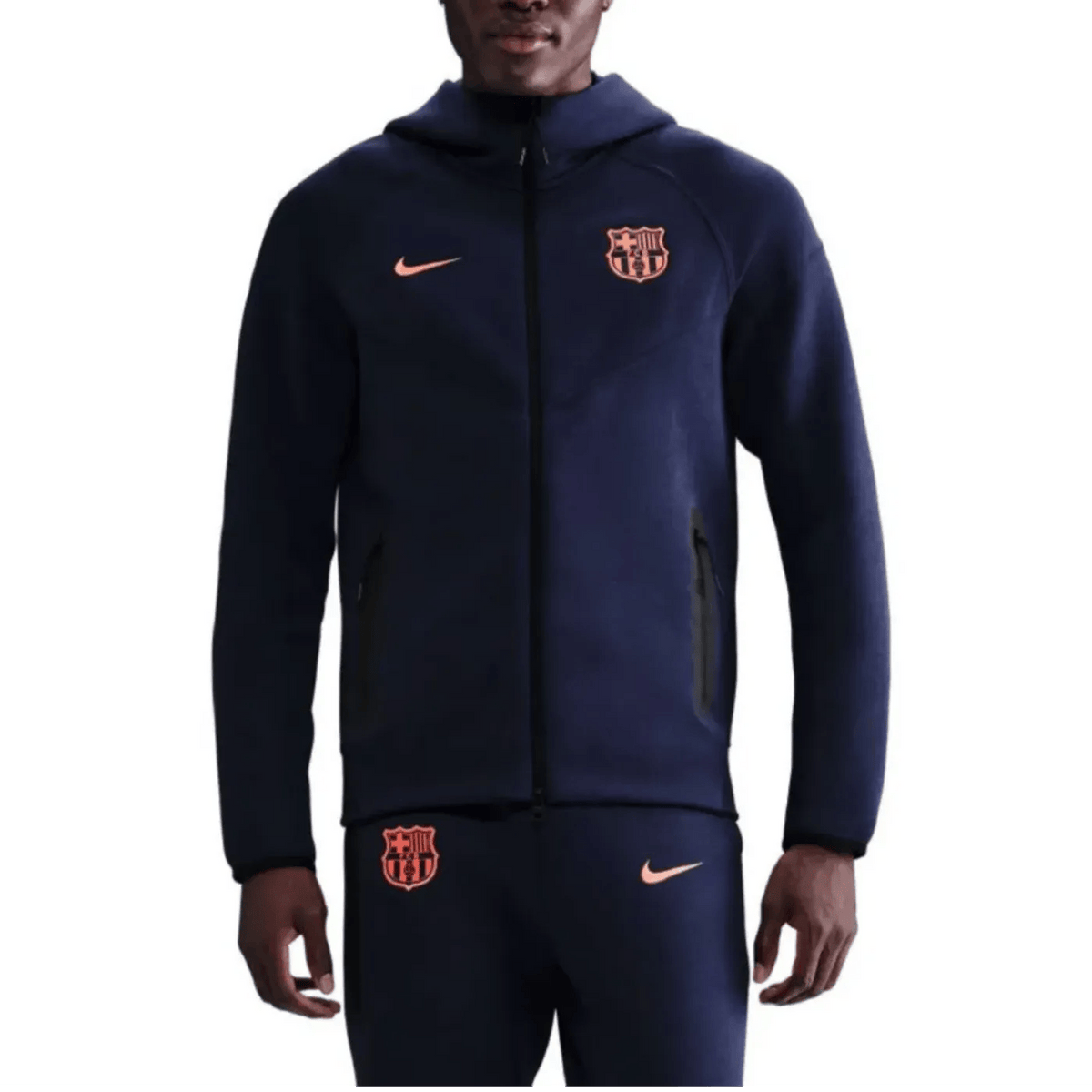 FC Barcelona UCL Tech Fleece presentation tracksuit 2025/26 - Nike