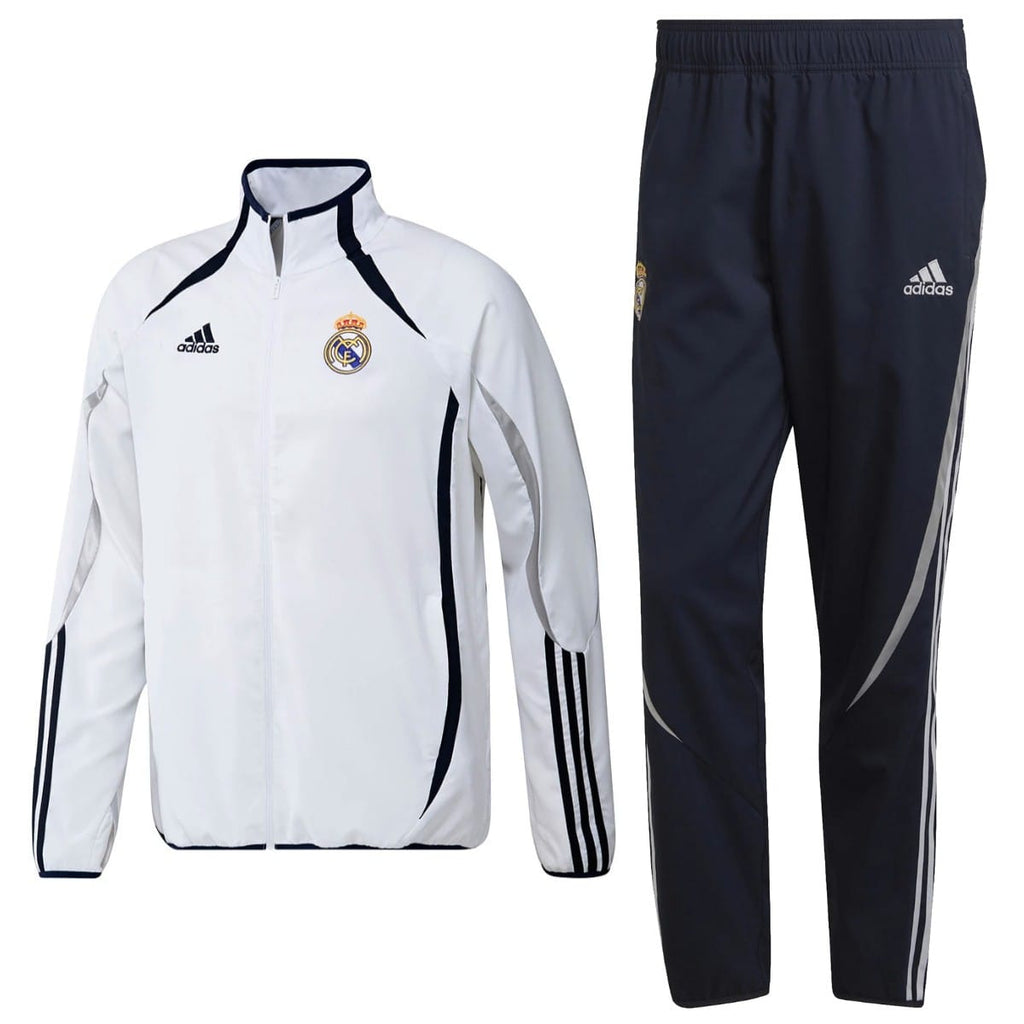 Real Madrid CF retro woven presentation tracksuit 2022 - Adidas
